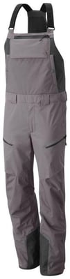 Mountain Hardwear FireFall Bib, Manta Grey, S, Regular Inseam, 1756151073-S-R