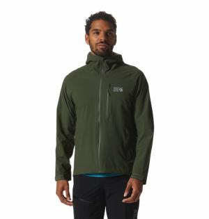 Mountain Hardwear Stretch Ozonic Jacket - Men's, Surplus Green, Medium, 1985741347-S-M