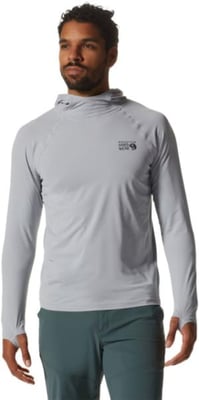 Mountain Hardwear Crater Lake Hoody - Men's, Glacial, Extra Large, 1982411097-XL