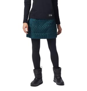 Mountain Hardwear Trekkin Insulated Mini Skirt - Women's, Dark Marsh, Small, 2010041375-Dark Marsh-S