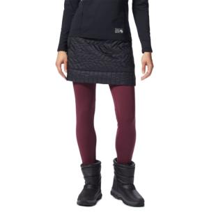 Mountain Hardwear Trekkin Insulated Mini Skirt - Women's, Black, Large, 2010041090-Black-L