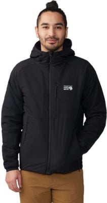 Mountain Hardwear Kor Stasis Hoody - Men's, Black, Small, 2042941010-BLACK-S