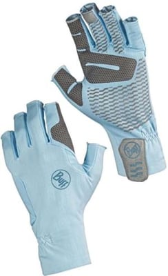 Buff Aqua Plus Gloves, Key West Sky, Extra Large, 15643