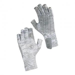 Buff Aqua Gloves, Pelagic Camo White, L, 15548
