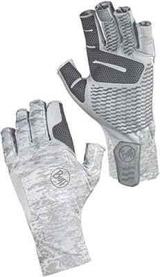 Buff Aqua Plus Gloves, Camo White, Medium, 15649