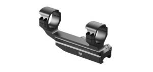 Swampfox Independence 30mm Ring Riflescope Mount, Hooded Rings, 6.5oz, Arcraft Grade Aluminum, Matte Black, ARMNT-1 ARMNT1