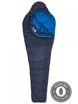 Marmot Ultra Elite Sleeping Bag, Dark Steel/Military Green, Reg 6ft0in/Left Zip, 39340-1642-LZ