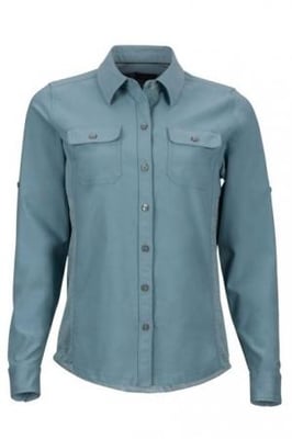 Marmot Bristol Long Sleeve Shirt - Women's, Blue Shale, M, 48270-3882-M