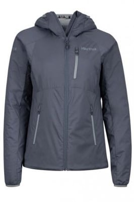 Marmot Novus Shell Jacket with Hoody - Women's, Steel Onyx, Extra Small, 78190-1515-XS