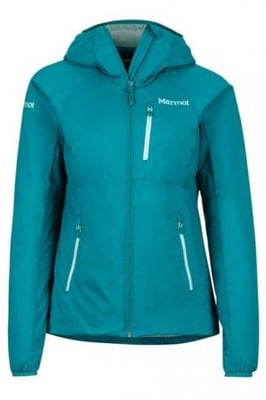 Marmot Novus Shell Jacket with Hoody - Women's, Malachite, Extra Large, 78190-3679-XL