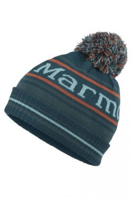 Marmot Retro Pom Hat - Boys, Deep Teal, OS, 17990-2209-ONE