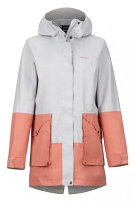 Marmot Wend Jacket - Women's, Platinum/Coral Pink, Extra Large, 45430-1536-XL