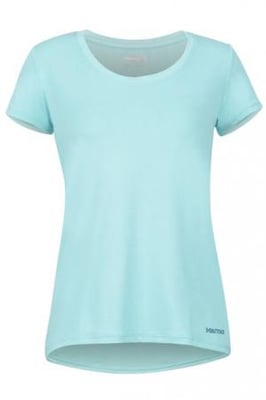 Marmot All Around Tee Short Sleeve - Women's, Skyrise, Extra Small, 56450-3848-XS