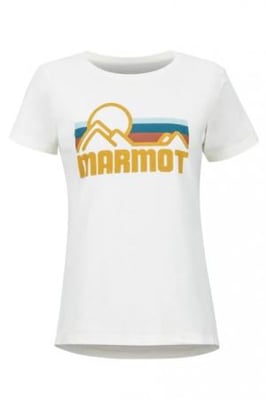 Marmot Coastal Tee SS - Women's, Turtledove Heather, Medium, 47120-3069-M