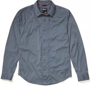 Marmot Runyon Long Sleeve Shirt - Men's, Steel Onyx, Extra Large, 41380-1515-XL