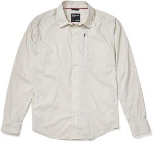 Marmot Runyon Long Sleeve Shirt - Men's, Moonbeam, Large, 41380-7384-L