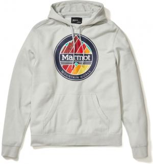 Marmot Chock Hoodie - Men's, Bright Steel Heather, Extra Large, 41810-8544-XL