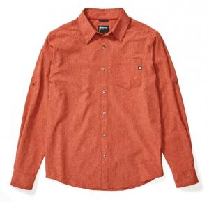 Marmot Aerobora Long Sleeve Top - Men's, Picante, Small, 42110-6740-S