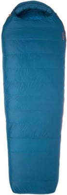 Marmot Yolla Bolly 15 Sleeping Bag, Denim/Atlantic, Regular, Left Zip, 37440-3119-LZ