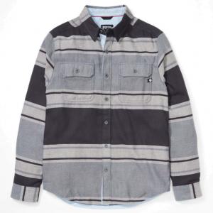 Marmot Del Norte Midweight Flannel Long Sleeve - Men's, Dark Steel, Small, 42000-1132-S