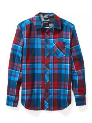 Marmot Anderson Lightweight Flannel - Men's, Clear Blue, Large, 44520-3695-L