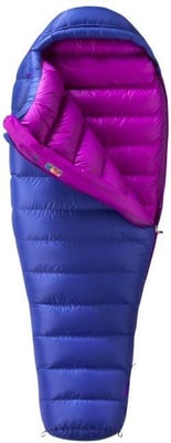 Marmot Xenon Sleeping Bag 800 Down - Womens, Regular, Left Victory Blue/Astral Blue, 23290-3985-LZ