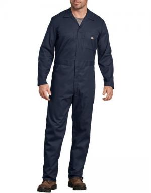 Dickies Flex Long Sleeve Coverall, Dark Navy - 48274DN L RG