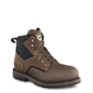 Irish Setter Ramsey 2.0 83648 Mens Boot w/ Safety Toe, 6 in Height, Waterproof, Hazelnut Voyageur Leather, D Medium Width, Brown, 6.5, 83648D 065
