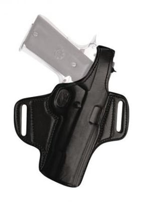 Tagua Gunleather Thumb Break Leather Belt Holster For 1911 Three Inch Compact Right Hand Black