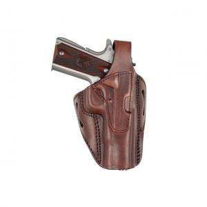 Texas 1836 Standoff - Thumb Break OWB Holster, Right Hand, Most Large Frame Revolvers 4in, Brown, TX-BH1-942