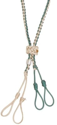 Heavy Hauler Outdoor Gear Four Loop Call Lanyard, w/ sliding knot, Tan/Green HH0030-TG HH0030TG