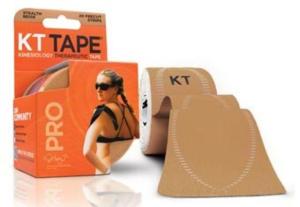 KT Tape Pro Synthetic Tape, Pre-Cut, Beige 893169002349