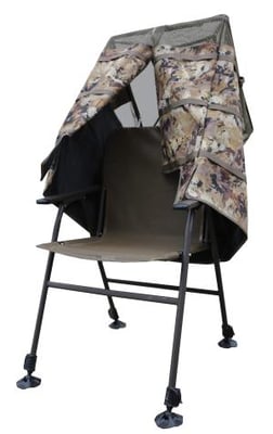 Higdon Outdoors MOmarsh Invisi-Chair Optifade Marsh Adjustable to 29" 896306000635