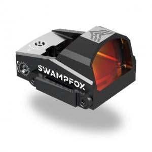 Swampfox Kingslayer 1x22 Micro Reflex Red Dot Sight, 3 MOA Dot Reticle, CR1632 Battery, Matte Black, OKS00122-2