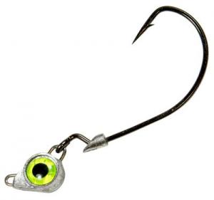 Z-Man Texas Eye Jighead - 1/8 oz.  - Chartreuse 100250469-2686732