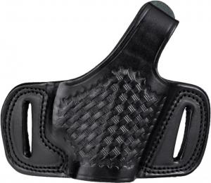 Cebeci Arms Leather Half Pancake Holster B.weave for Sig Sauer P225, Black, Right 20955RB11