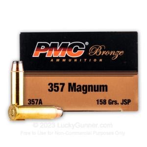 357 Mag - 158 Grain JSP - PMC - 1000 Rounds 357A