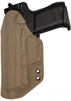 Black Rhino Concealment Concealed Carry IWB Holster System / 1911, Model 1911 4/25in Commander, Left Handed Shooter, Cant 0 Degrees, Flat Dark Earth, 191204015669