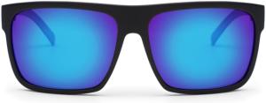 OTIS After Dark Sunglasses - Men's, Matte Black/Mirror Blue Polar, 59-15-135, 15-1904P