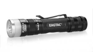 Eagtac P25LC2 Diffuser Flashlight, XM-L2 U4 CW w/ LEDarray LED, 1317lm w/ 520lm, Black, P25LC2-Diffuser-XML2-CW