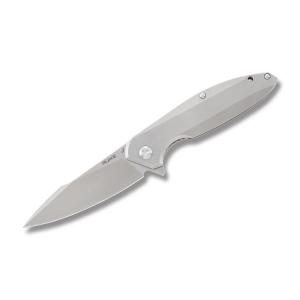 Ruike P128-SF with 3CR14N Stainless Steel Handle and 14C28N Modified Clip Point Blade Model P128SF