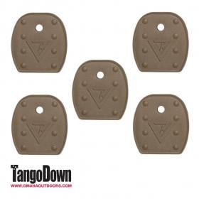 Vickers Tactical Magazine Floor Plates Glock 45 ACP and 10mm Polymer Package of 5 SKU - 651385