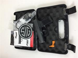 Sig Sauer SIG P365 9MM 3" 10RD BLK NS 365-9-BXR3