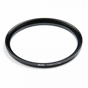 NiSi PRO 72-77mm Aluminum Step-Up Ring in Black