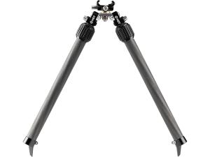 Mdt Sporting Goods Inc 114770BLK BackCountry Bipod 7.50-14.30” High Black Carbon Fiber/Aluminum 