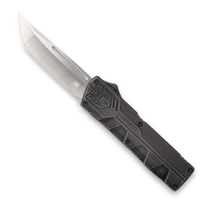 Cobratec Lightweight OTF Tanto Point 3.25&quot; Stone Wash SWCTLWTNS