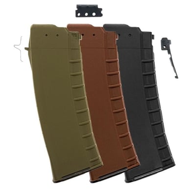 Bulgarian AK-74 5.56x45mm 30-Round Reinforced Steel Lug Polymer Magazine (5 Colors) from $11.99 - $16.99 