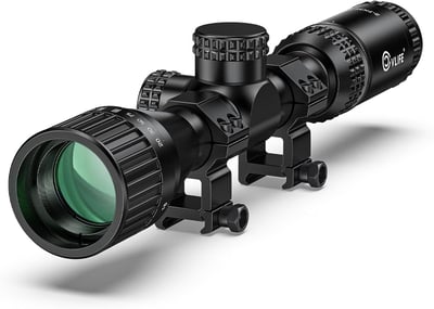 CVLIFE JackalHowl F02 AO SFP Hunting Rifle Scope with Parallax Adjustment and 20mm Scope Rings - $44.99 w/code "ZNTNHB5G" + 25% Prime discount + FREE Shipping