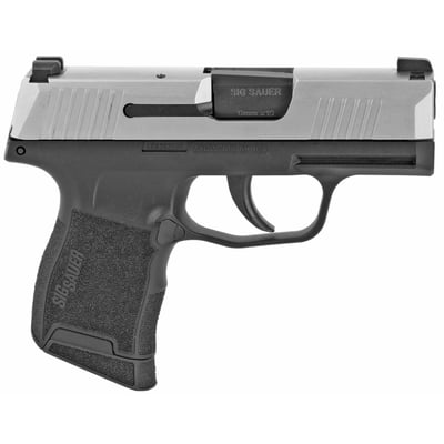 Sig Sauer P365 Stainless 9mm 3.1" Barrel 10-Rounds XRAY3 Sights - $499.99 ($9.99 S/H on Firearms / $12.99 Flat Rate S/H on ammo)