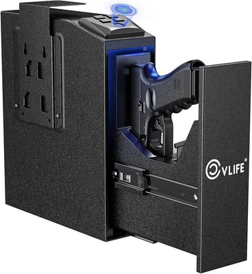 CVLIFE Biometric Gun Lock Quick-Access with Fingerprint Lock or Key Pad - $77.39 w/code "IHI8M6CU" + 14% Prime discount + FREE Shipping